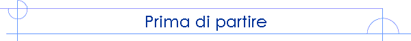 Prima di partire